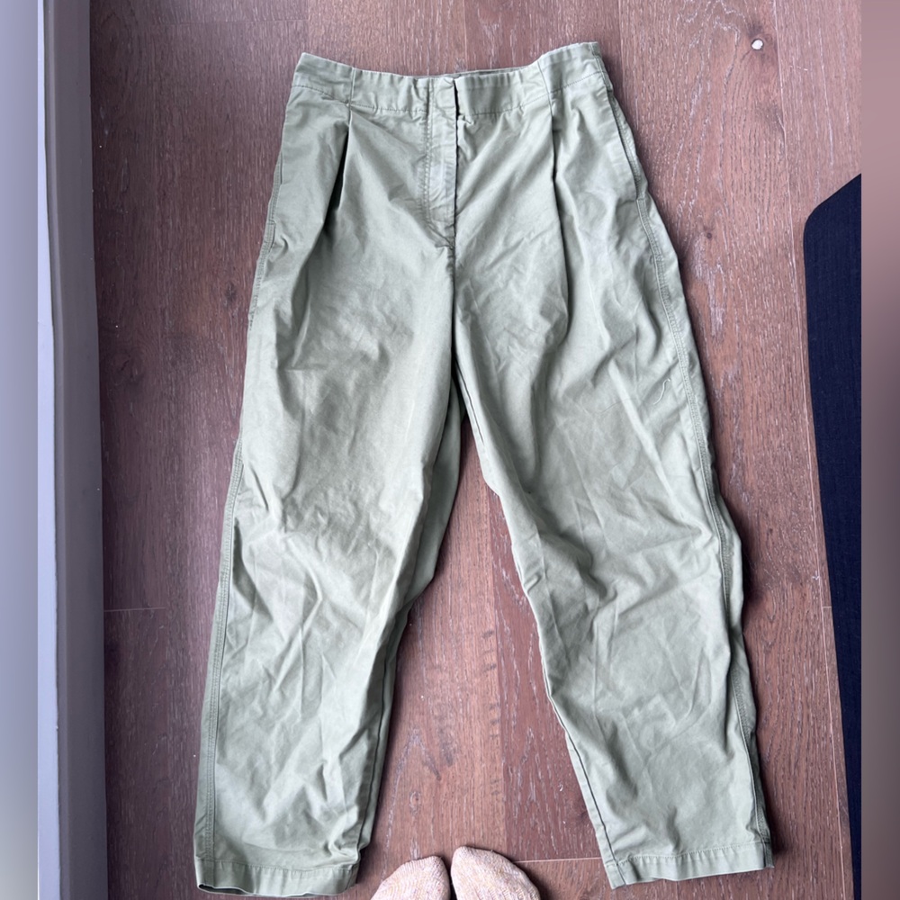 Aritzia Green Camo Pants